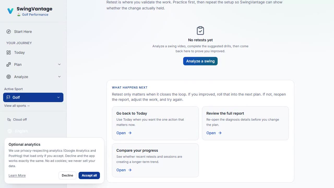Record a retest and confirm the change — video thumbnail